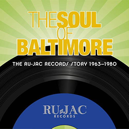 "Album cover featuring a vinyl record with 'Ru-Jac Records' label and green sunburst background."