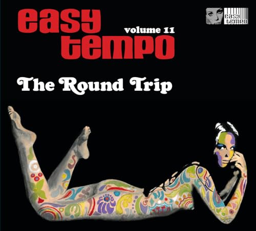 Album cover for “Easy Tempo Vol. 11 - The Round Trip” with painted figure.