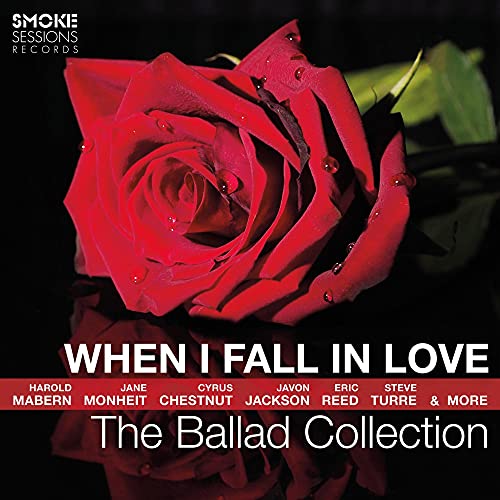 CD cover with a red rose and text: “When I Fall in Love”.