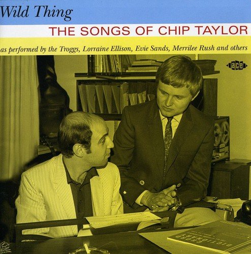 "CD cover with sepia-toned image of two men in an office setting."