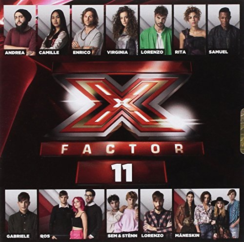X Factor 11 CD cover featuring contestants and the show's logo.
