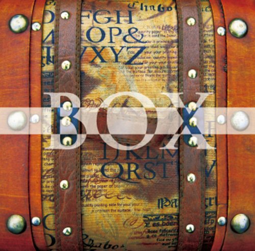 A vintage-style wooden chest with leather straps and the word BOX overlaid.