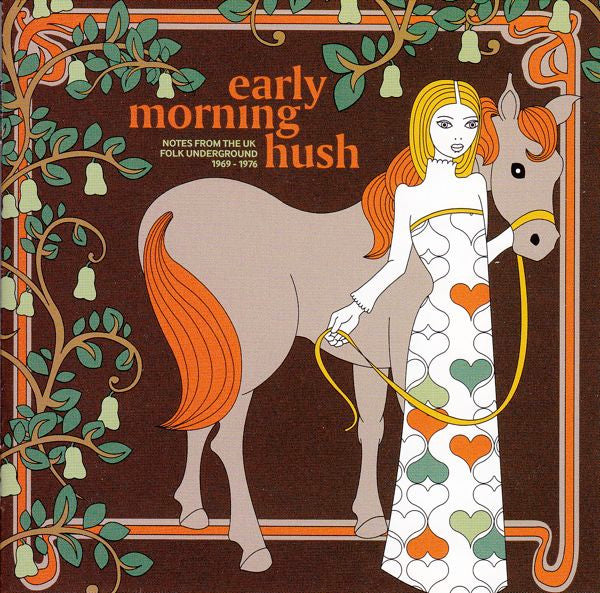 CD cover: woman with horse in stylized 1970s illustration.