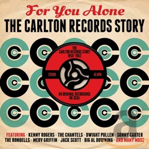 CD cover for “For You Alone” compilation, featuring record label graphics.