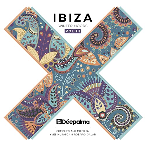 3CD album cover for “Ibiza Winter Moods Vol. 3” with ornate floral design.