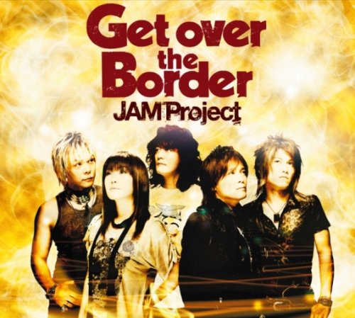 CD cover for Jam Project’s “Best Collection 6” featuring four performers.