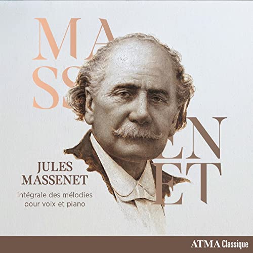 CD cover featuring a portrait of composer Jules Massenet.