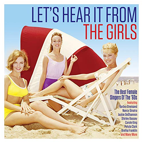 CD cover featuring three women in swimwear relaxing on a beach.