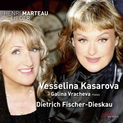CD cover featuring two women with text overlay listing artist and accompanist names.