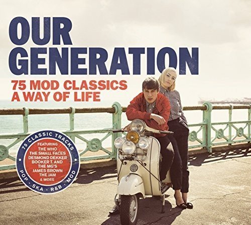 CD cover for “Our Generation” featuring a couple on a scooter.
