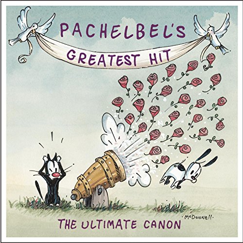 CD cover: cartoon cannon firing roses, with doves and animals.