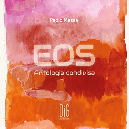 CD cover for Paolo Messa’s “EOS” with abstract watercolor background.