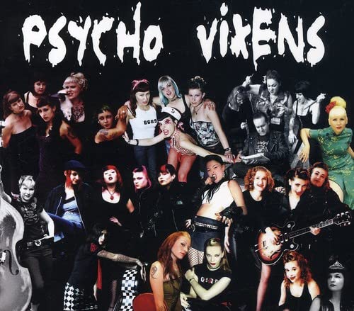 CD cover featuring a large group of diverse people in edgy attire.