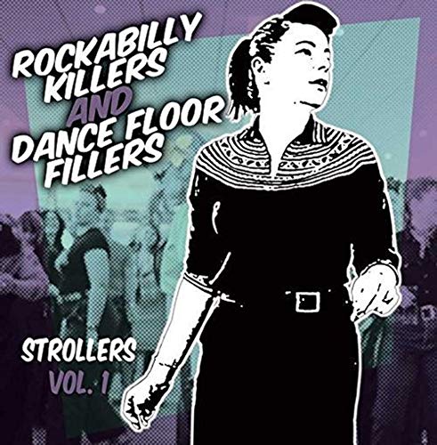 CD cover featuring a black and white illustration of a woman dancing.