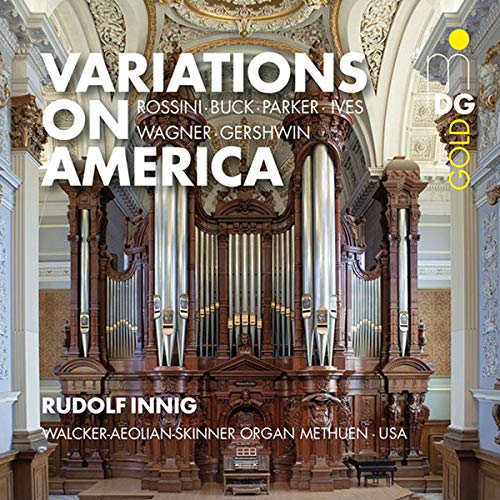 CD cover featuring a grand pipe organ inside an ornate church interior.