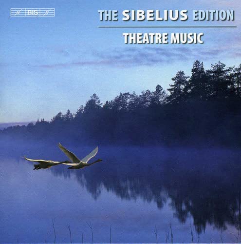 CD cover: misty lake, silhouetted trees, and two flying swans.