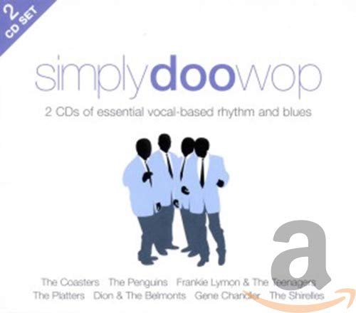 CD cover for “Simply Doo Wop” featuring silhouetted singers.