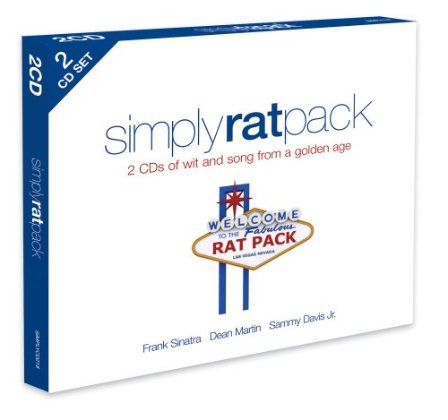2CD case for “Simply Ratpack” featuring Frank Sinatra, Dean Martin, and Sammy Davis Jr.