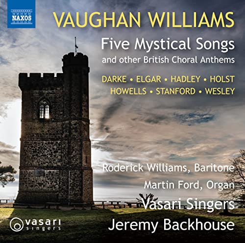 CD cover featuring a stone tower against a cloudy sky.