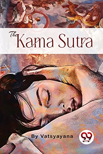 Book cover of "The Kama Sutra" featuring a reclining person and artwork.