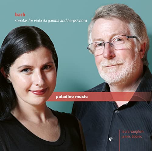 CD cover featuring portraits of Laura Vaughan and James Tibbles.