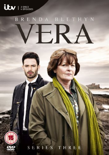 DVD cover for Vera Series 3 featuring Brenda Blethyn and a man by the sea.
