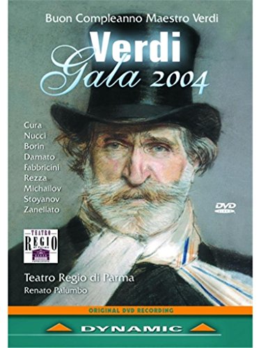 DVD cover featuring a portrait of Giuseppe Verdi wearing a top hat.
