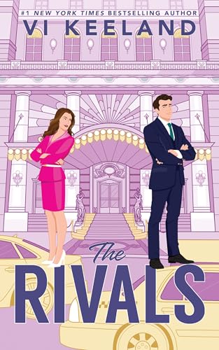 Book cover featuring illustrated man and woman standing before a mansion.