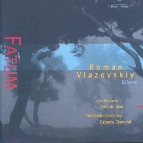 CD cover for "Fatum" by Viazovskiy, featuring a tree silhouette.