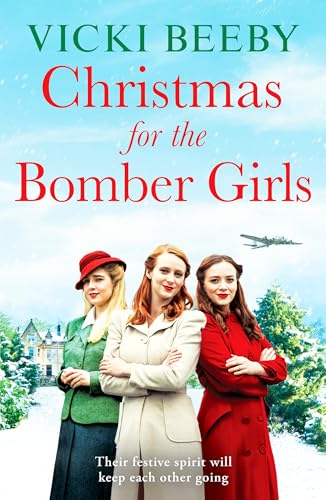 Book cover featuring three women in vintage WWII attire with a plane in sky.