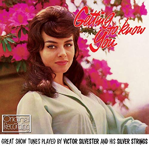 CD cover: woman with flowers, text “Getting To Know You”.