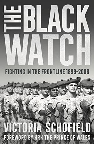 Book cover: "The Black Watch" with soldiers in kilts, 1899-2006.
