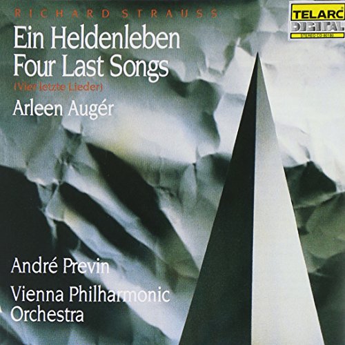 CD cover for Richard Strauss’s “Ein Heldenleben” with abstract art.