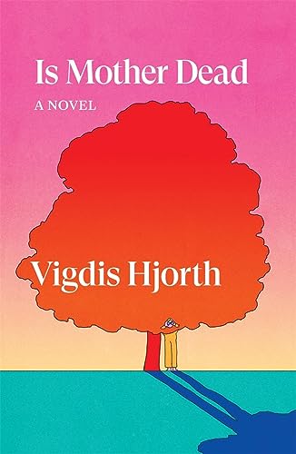Book cover with a person standing under a large red tree against a gradient background.