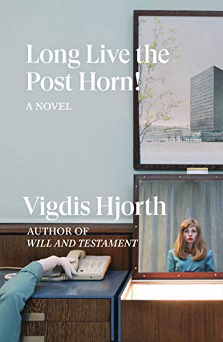 Book cover showing a hand on a telephone and a framed portrait of a woman.