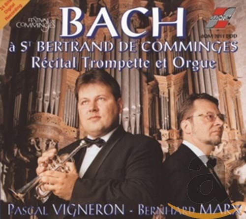 CD cover featuring two men with a trumpet and organ pipes.