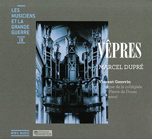 CD cover featuring a detailed, ornate pipe organ against a gray background.