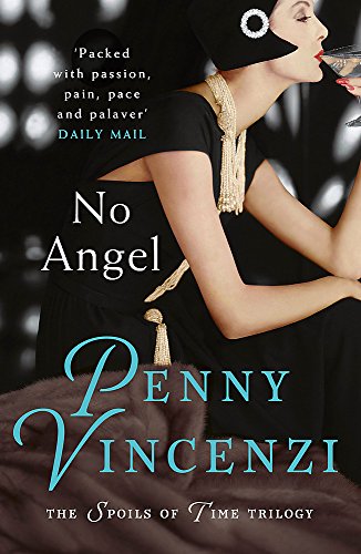 Book cover featuring a woman in 1920s attire holding a champagne glass.