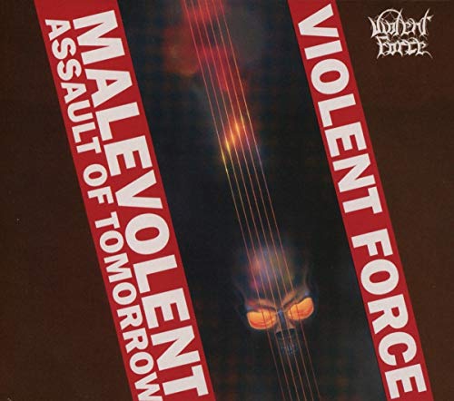 CD cover: red and black design with glowing eyes and text.