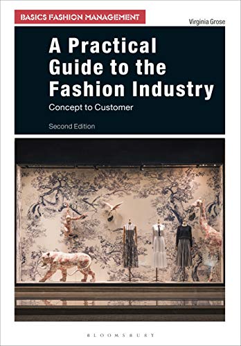 Book cover titled A Practical Guide to the Fashion Industry featuring a retail window display.