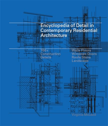 Book cover with architectural drawings and the title "Encyclopedia of Detail.