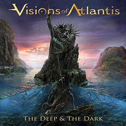 CD cover for Visions of Atlantis’ “The Deep & The Dark” album.