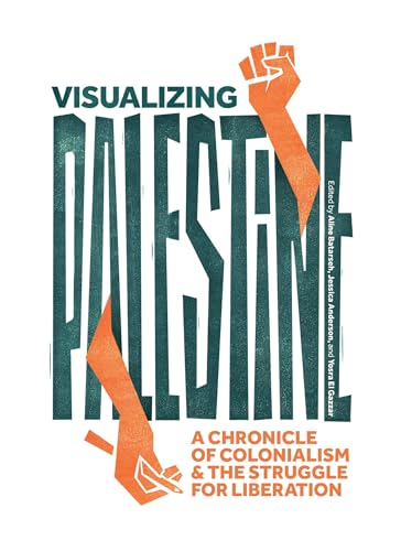 Book cover with bold text “Palestine” and raised, clenched fists.