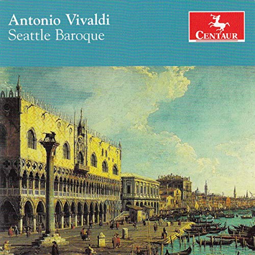 CD cover: Venice cityscape with St. Mark’s Square and a red Centaur Records logo.