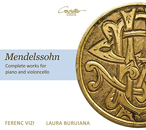 CD cover: gold Celtic knot design with "Mendelssohn" and performer names.