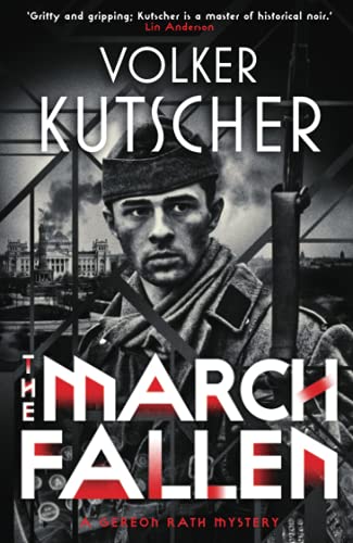 Book cover: historical fiction with a soldier in a wintry scene.