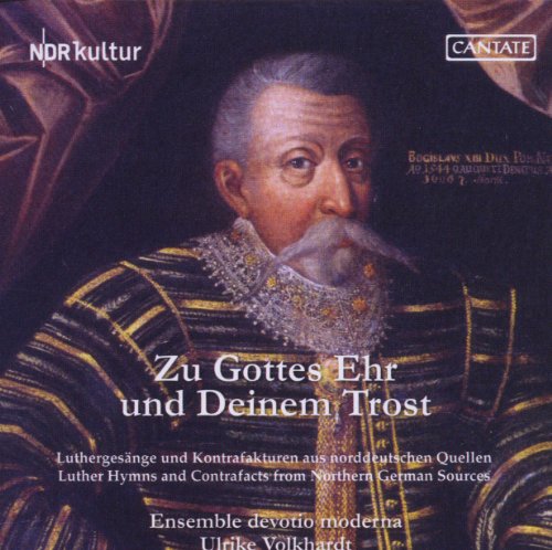 CD cover featuring a portrait of a bearded man in historical attire.
