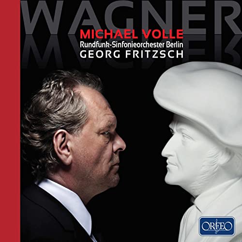 CD cover featuring portraits of Michael Volle and Richard Wagner.