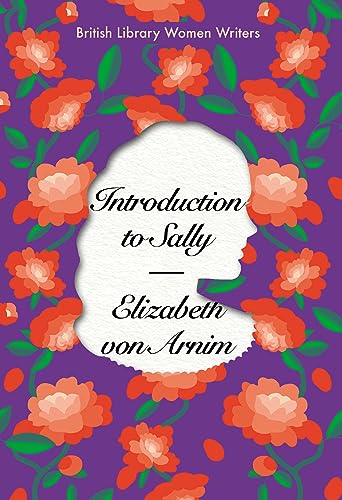 Book cover: floral pattern, white silhouette of a woman’s profile.