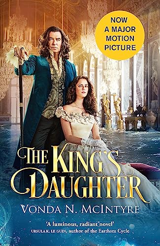 Book cover for "The King's Daughter" featuring two figures in historical dress.